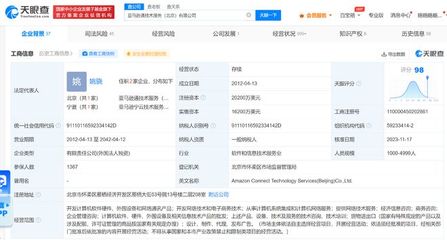 亚马逊云科技增资至2.02亿美元，深化在华布局赋能计算机软件咨询产业